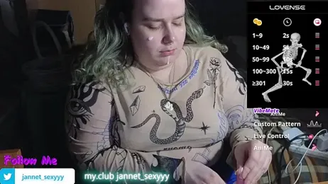 JannetPie webcam stripchat model stream image