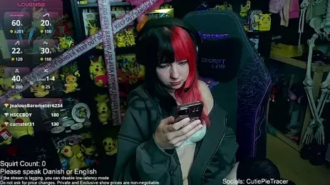 CutieTracer webcam stripchat model stream image